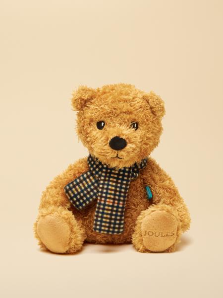 Joules - Traditional Bear with Henson Check Scarf