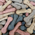Assorted Large Dog Bone Biscuits - 500g