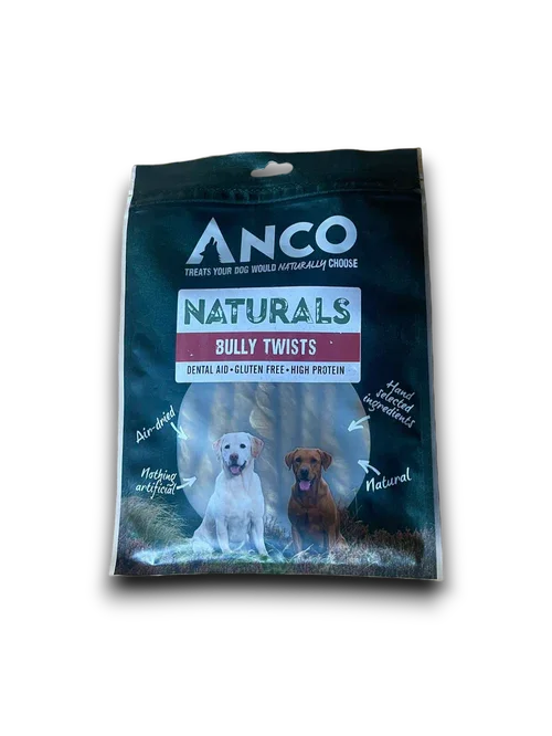 Anco Naturals Bully Twists BULK DEAL 12x10pk