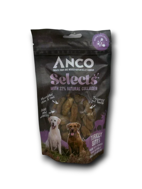 Anco Selects Turkey Bites with Collagen BULK DEAL 10x85g