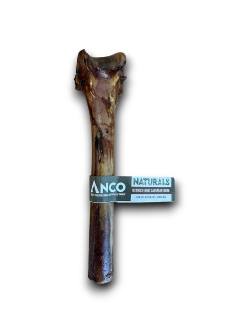 Anco Naturals Ostrich Mini Caveman Bone BULK DEAL 10x