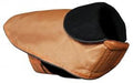 Glitter Raincoat Fleece Lining Orange & Black 20"