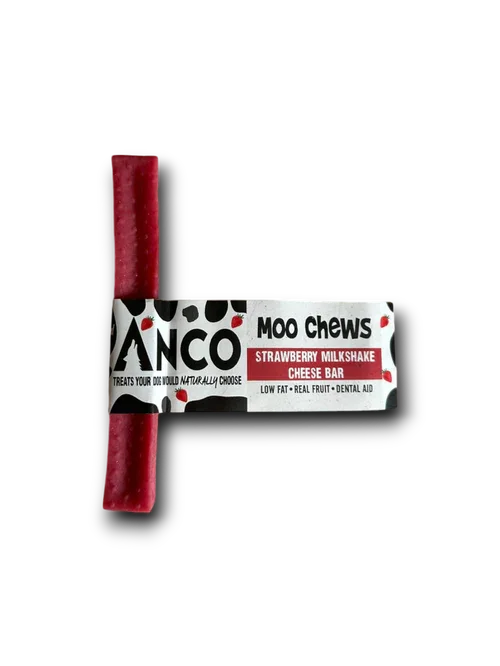 Anco Moo Chew Strawberry Milkshake Cheese Bar Small