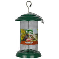 Supa Easy Fill Plastic Fortress Seed Feeder Green 20cm