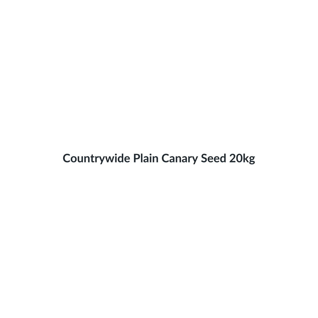 Countrywide Plain Canary Seed 20kg