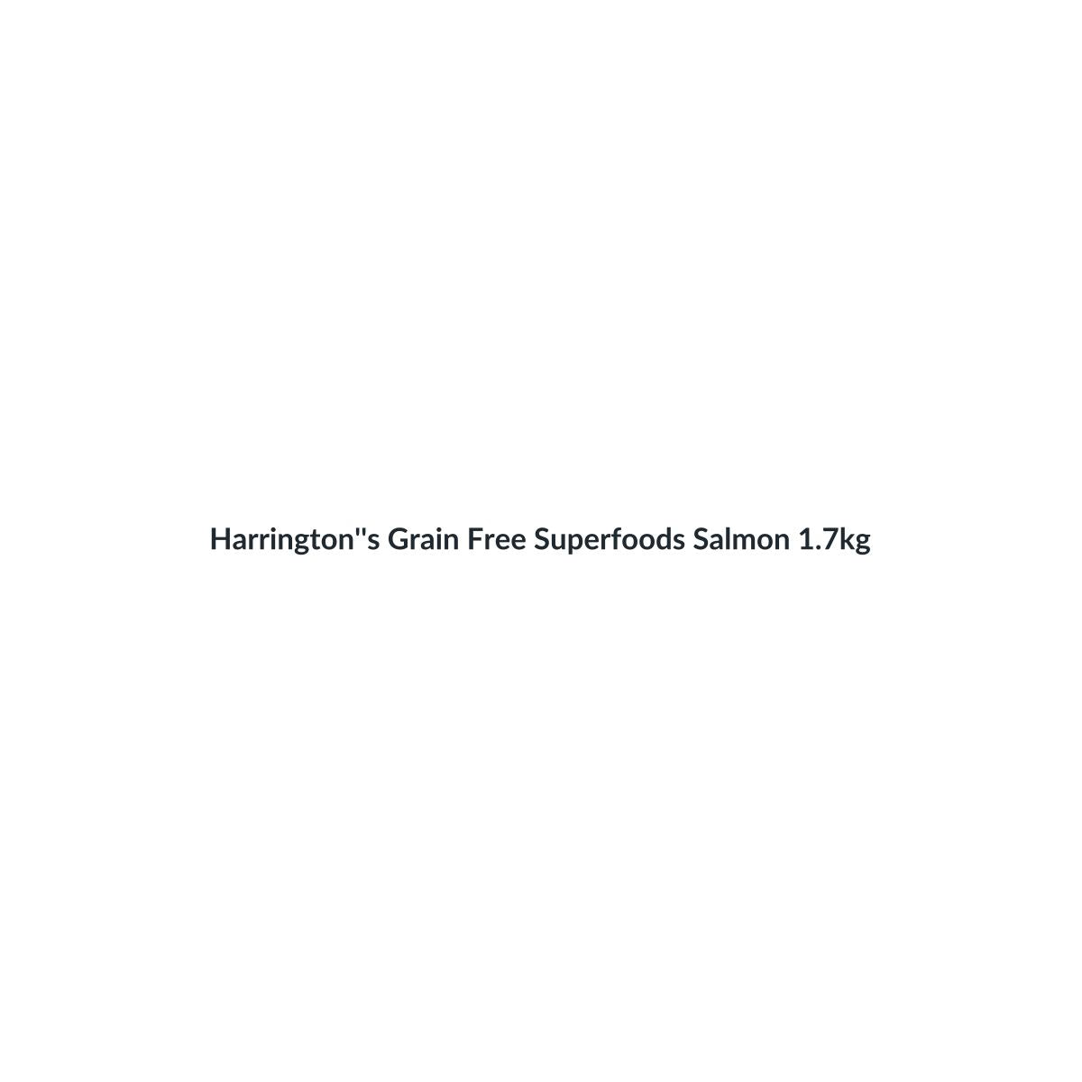 Harrington''s Grain Free Superfoods Salmon 1.7kg