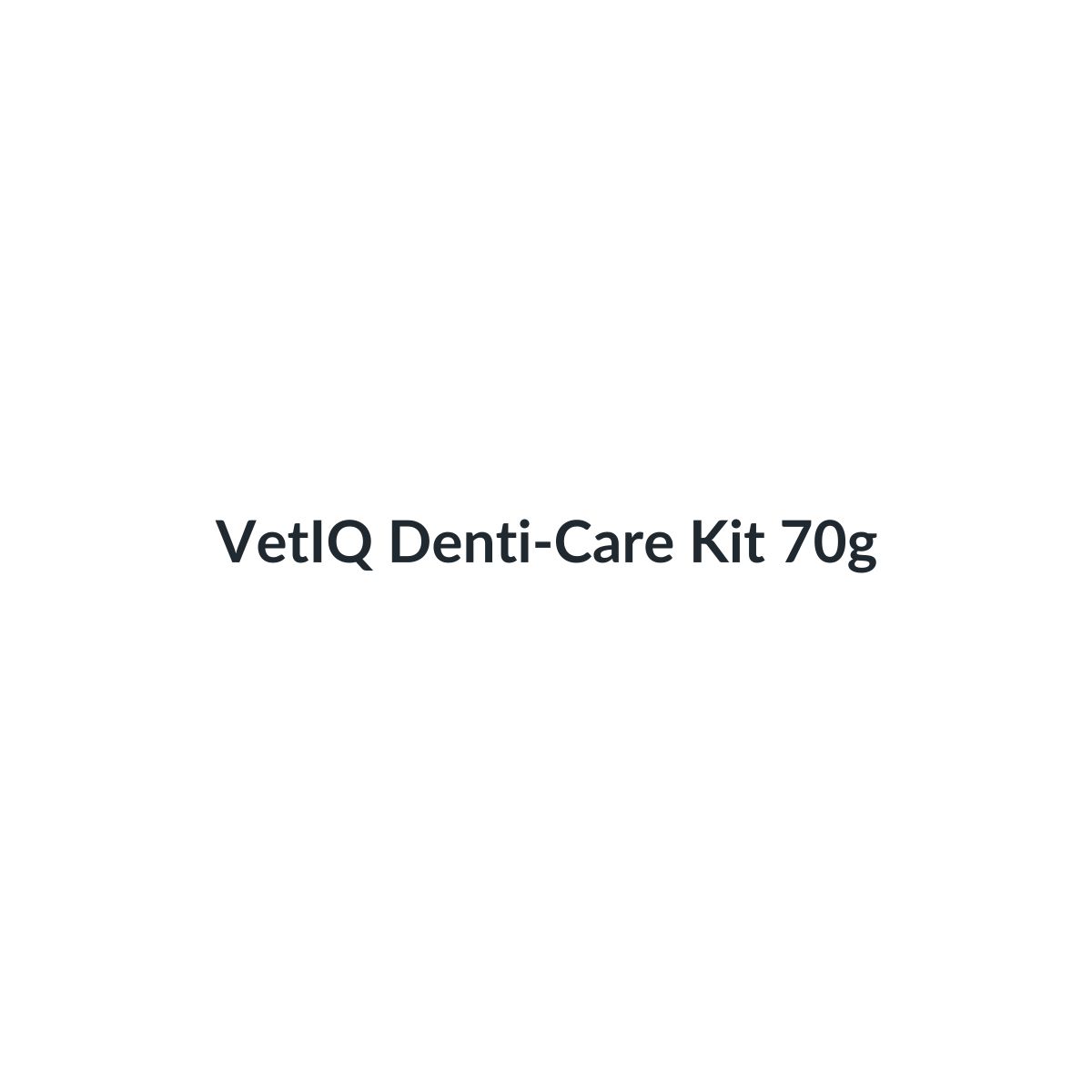 VetIQ Denti-Care Kit 70g