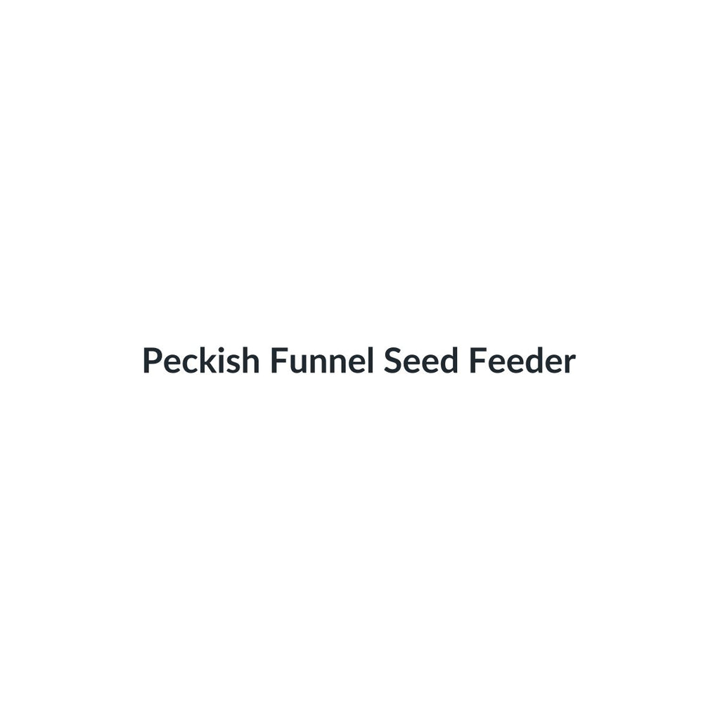 Peckish Funnel Seed Feeder