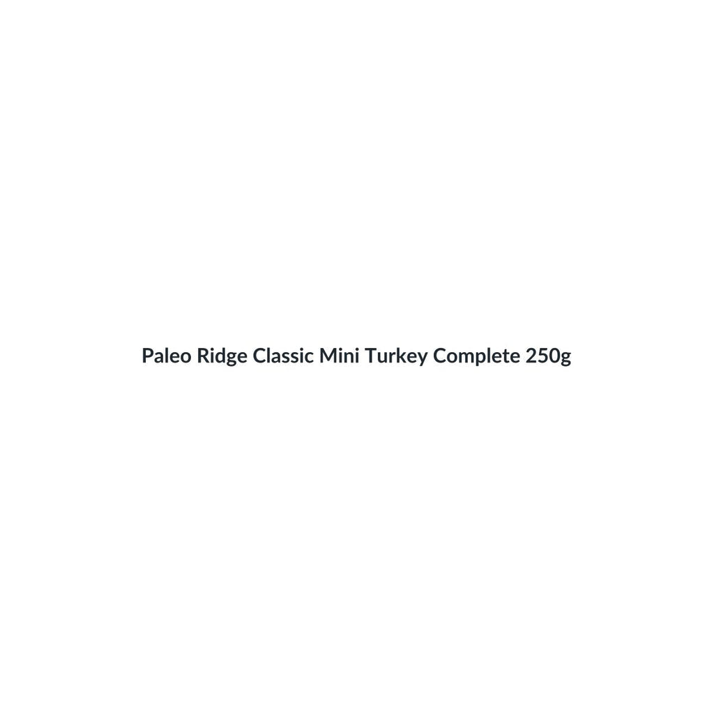 Paleo Ridge Classic Mini Turkey Complete 250g