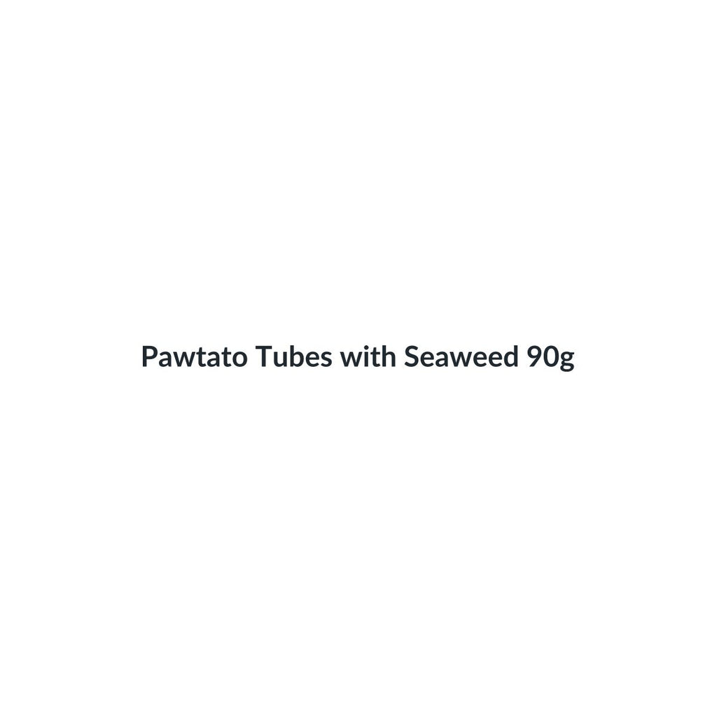 Pawtato Tubes with Seaweed 90g