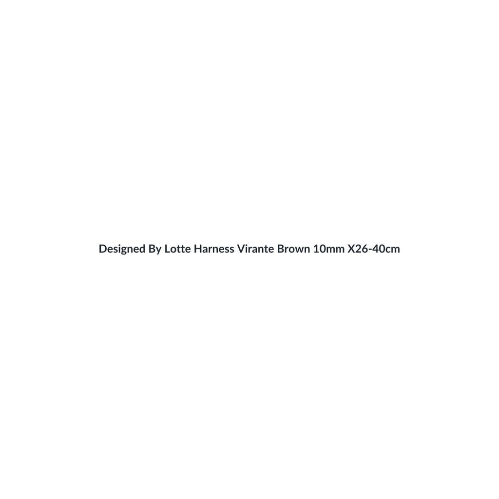 Designed By Lotte Harness Virante Brown 10mm X26-40cm
