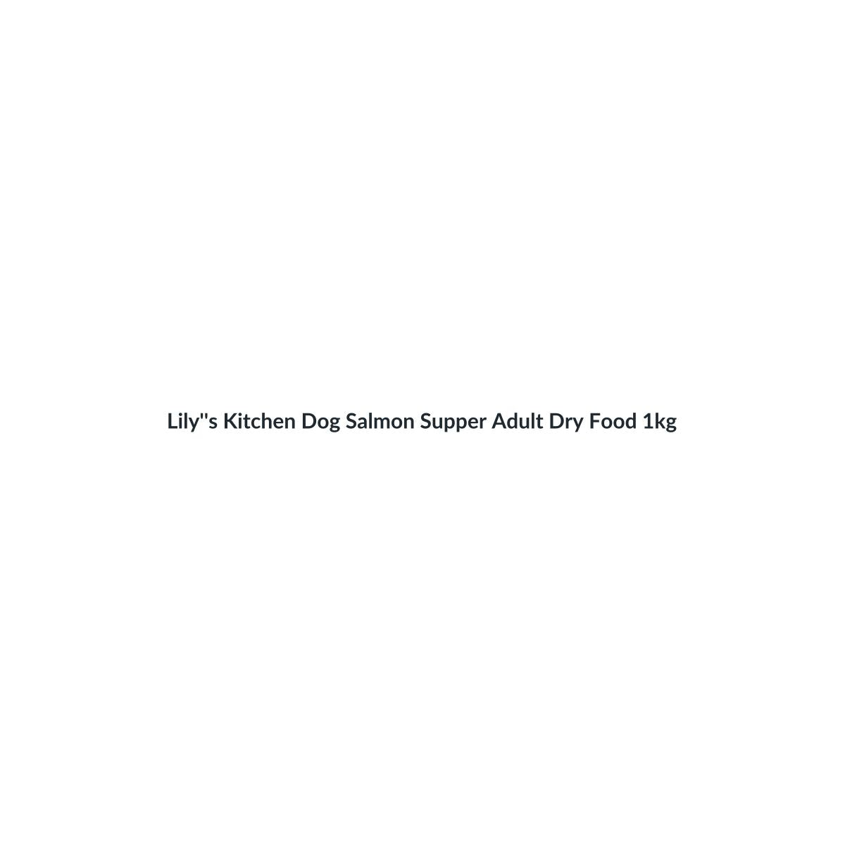 Lily's Kitchen Dog Salmon Supper Adult Dry Food – 1kg / 12kg