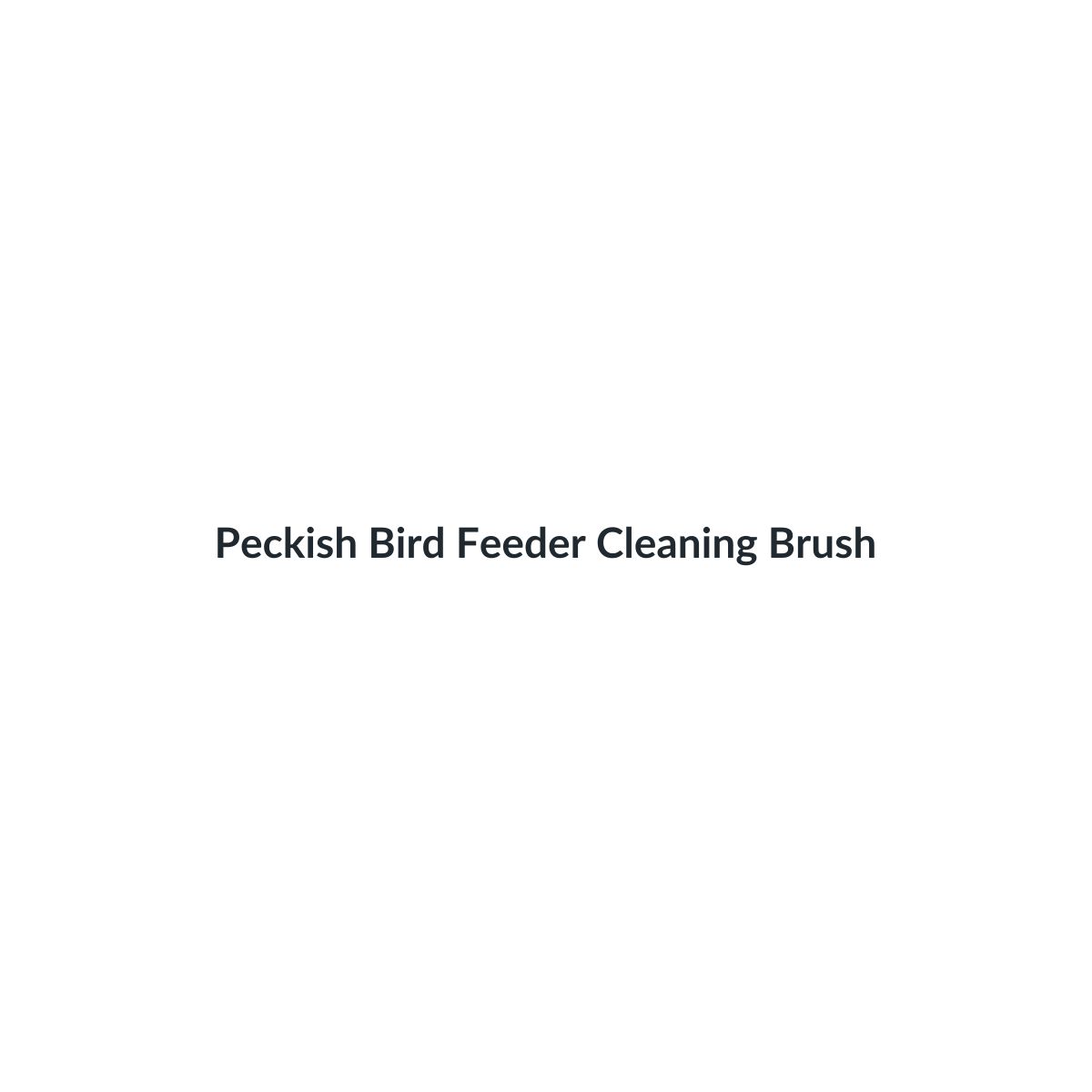 Peckish Bird Feeder Cleaning Brush