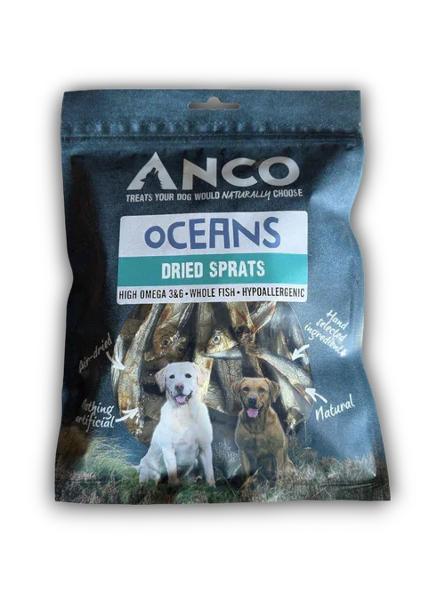Anco Oceans Dried Sprats BULK DEAL 6 x 150g