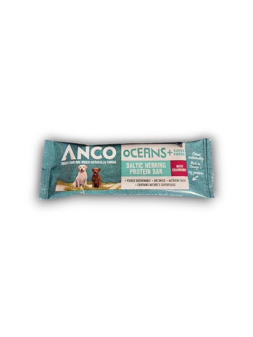 Anco Oceans+ Protein Bar with Cranberry BULK DEAL 12x25g
