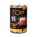 Wellness CORE Dog Wet 95% Duo Protein Chicken with Duck with Carrots Recipe 400g X6