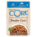 Wellness CORE Cat Wet Adult Signature Selects Shredded Boneless Chicken Entree Turkey in Sauce – Case of 24 x 79g