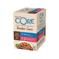 Wellness CORE Cat Wet Adult Tender Cuts Chicken and Chicken Liver in Savoury Gravy Recipe – Case of 24 x 85g