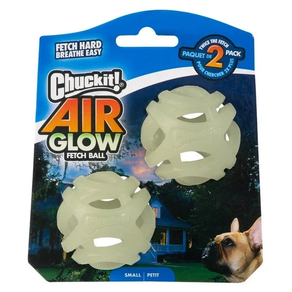 Chuckit! Air Glow Fetch Ball Small 2pack