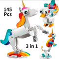 3-in-1 Unicorn, Duck, Seal Bullding Set
