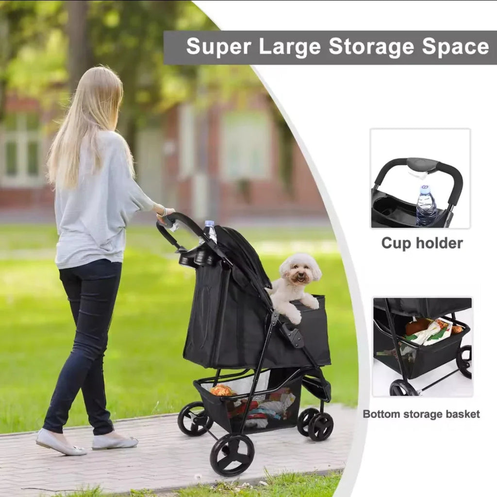 3 Wheel Dog Shack UK! Pushchair Stroller