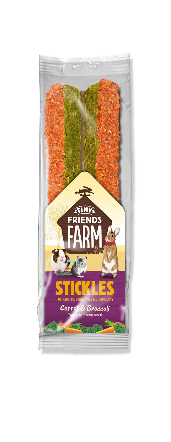 Supreme Stickles With Carrot & Broccoli 100g