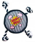 Denim Woof Woof Chew Toy With Rope