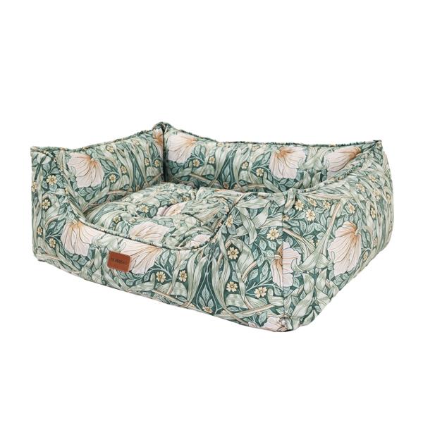 Morris & Co Pimpernel Print Square Bed