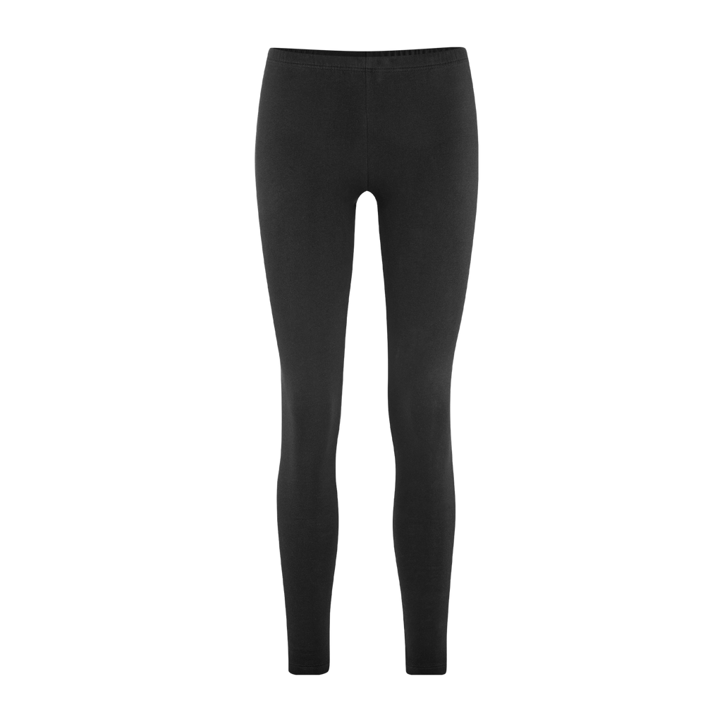 Organic Stretch Fleece Leggings: Womens