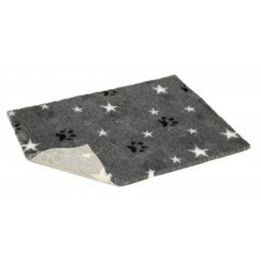 Non-slip Vetbed Mottled Grey Stars & Paws