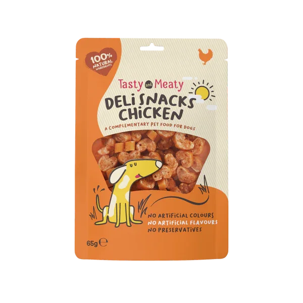 Tasty & Meaty Deli Bites Chicken 65g