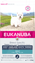 Eukanuba Breed Specific West Highland White Terrier Adult Dry Dog Food - 2.5kg