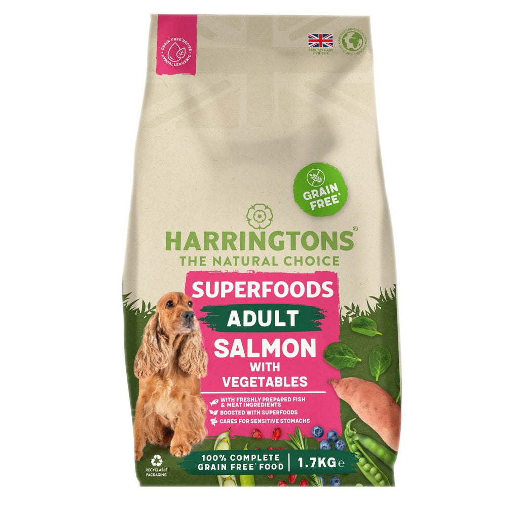 Harrington''s Grain Free Superfoods Salmon 1.7kg