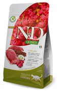 N&D Quinoa Cat Urinary. Duck & Cranberry Adult 1.5 Kg