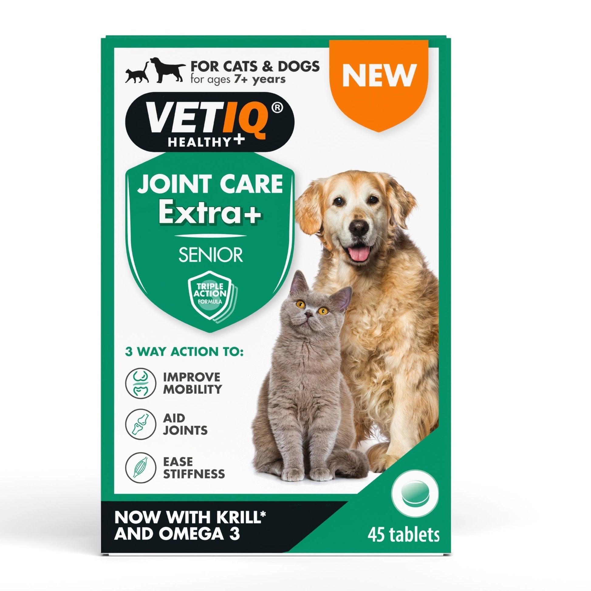 VETIQ Joint Care Extra+ Senior 45 tabs