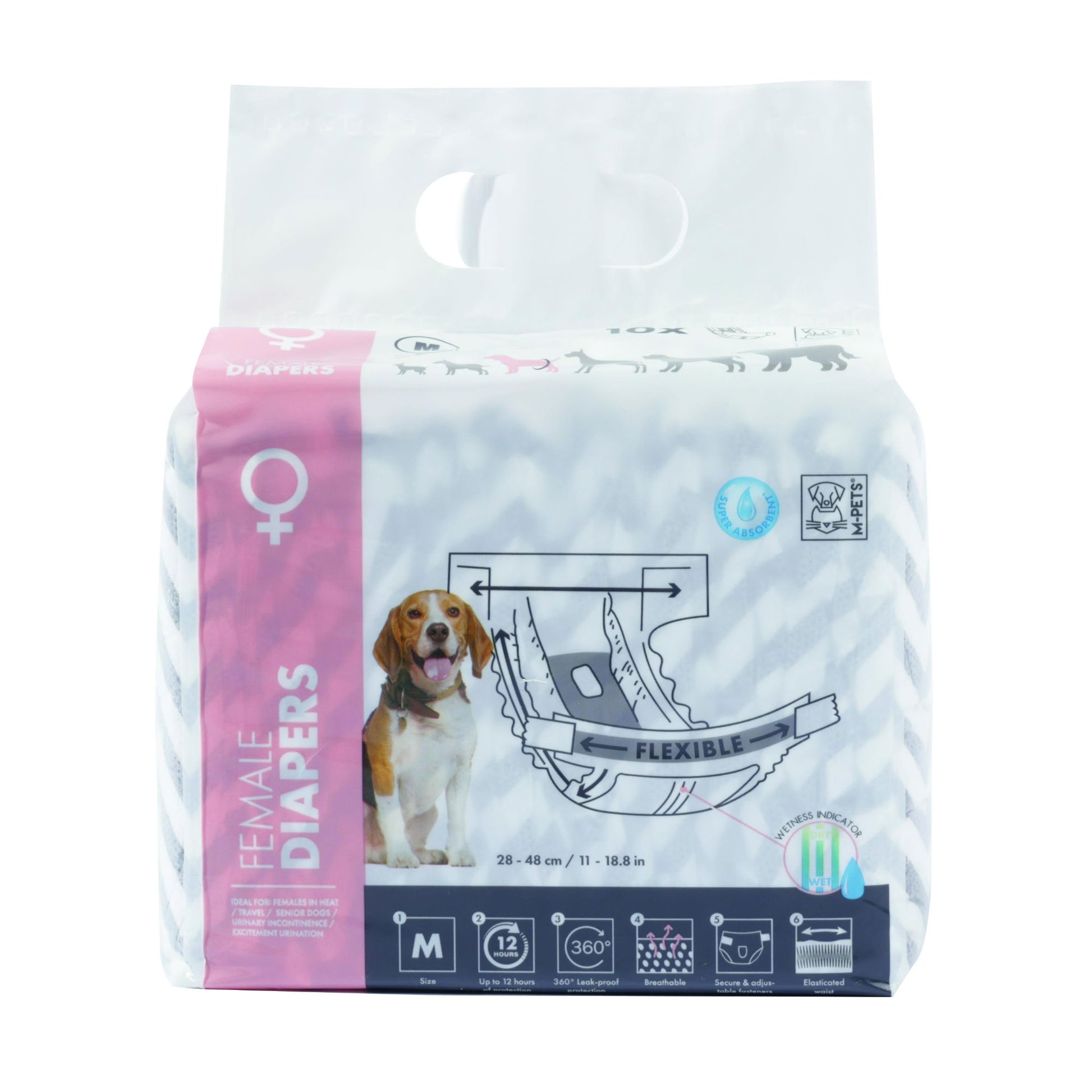M-PETS Diapers - Female Dog