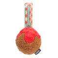Bark A Squeaky Meat-A-Ball Dog Toy
