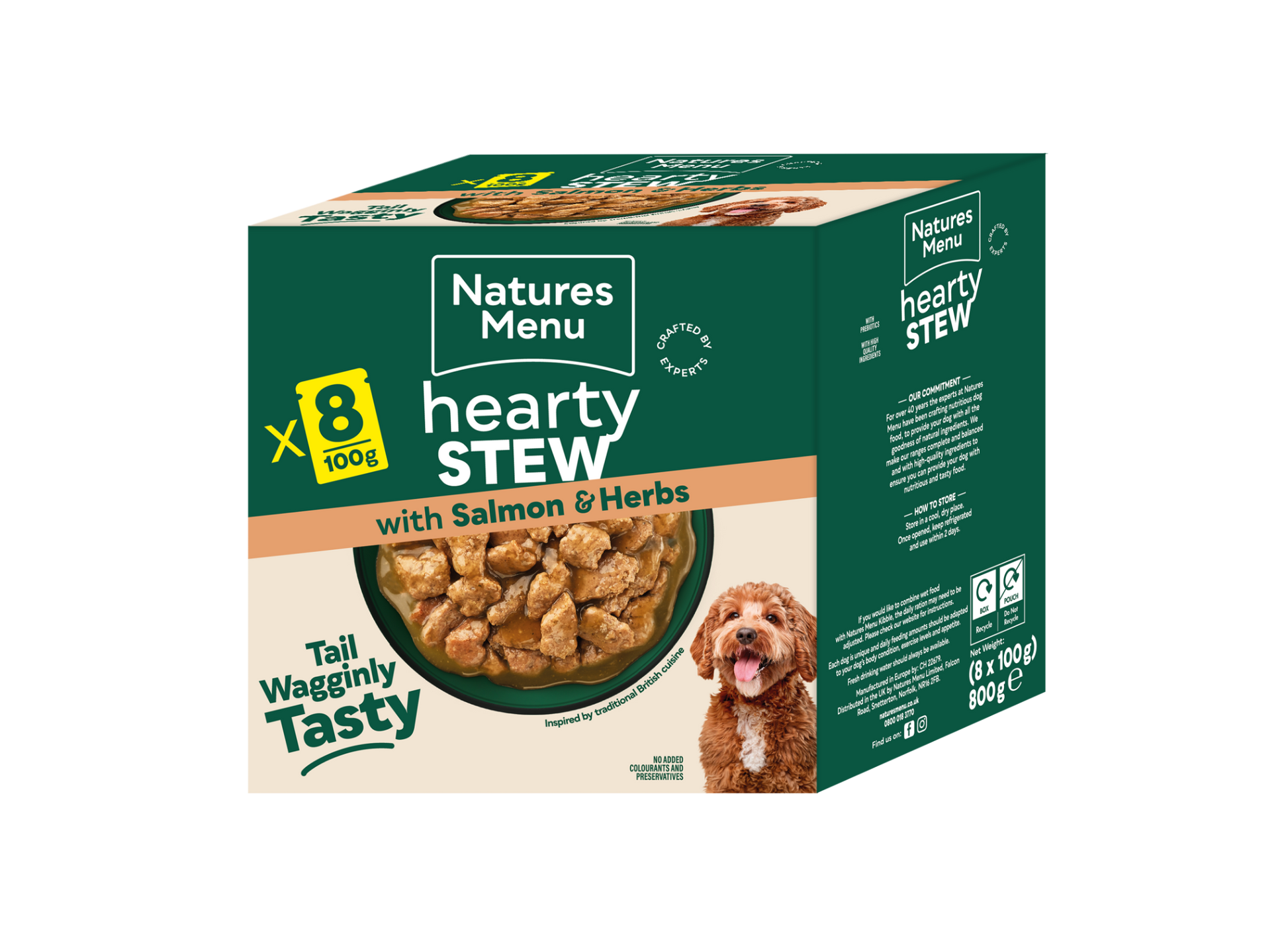 Natures Menu Pouch - Stews - 8x100g
