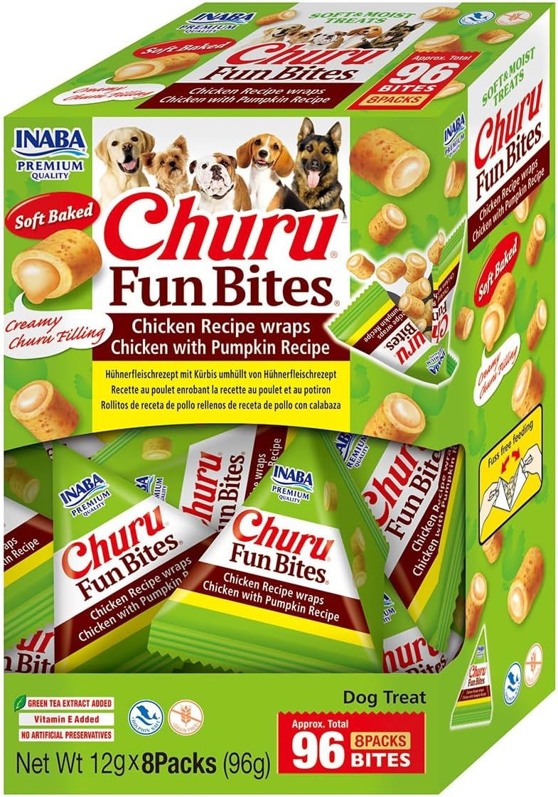 Churu Fun Bites Dog Treats 8 x 12g