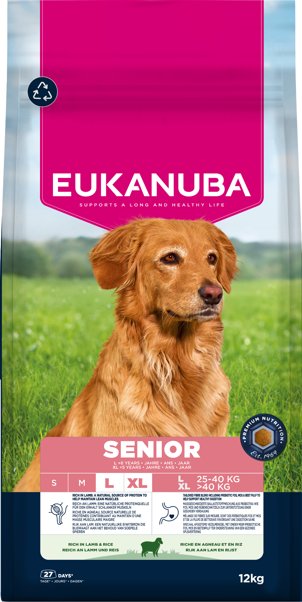 Eukanuba Dog Senior Lamb & Rice