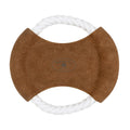 Banbury & Co Rural Retreats Suede and Rope Frisbee