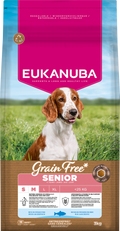Eukanuba Grain Free - Ocean Fish - Senior Small/Medium