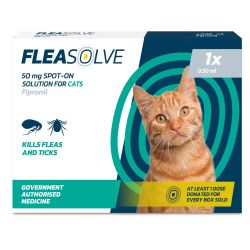 Fleasolve Spot on Cat 1 Treatment
