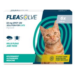 Fleasolve Spot on Cat 6 Treatment