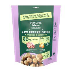 Natures Menu Complete Freeze Dried Food 80/20 Turkey, 120g