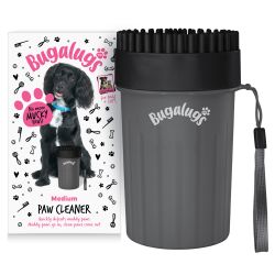 Bugalugs Paw Cleaner Black MEDIUM