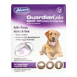 Johnson's Guard+spot on Ldog 1 Treatment