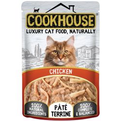 Cookhouse Cat Chicken Pate Terrine, 70g x 18