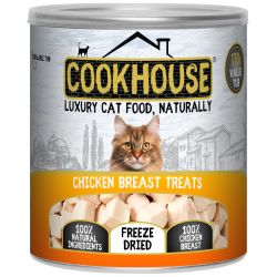 Cookhouse Cat Freeze Dried Chicken Breast Tub, 170g
