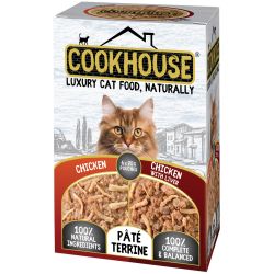 Cookhouse Cat Chicken & Liver Pate Terrine 70g x 36